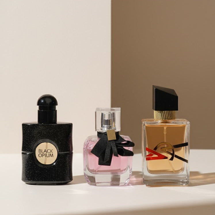 Set de 3 Perfumes para Mujer — Caja Negra (No Réplica)