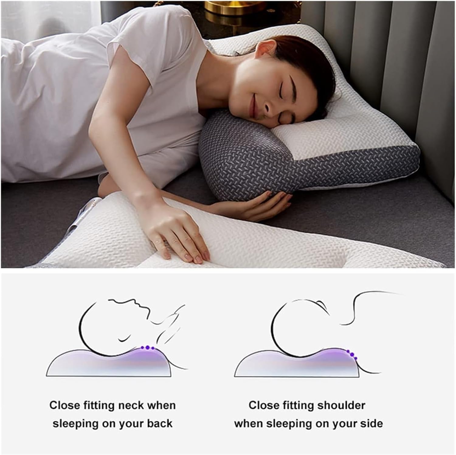 Almohadas Ergonómicas Antiestrés