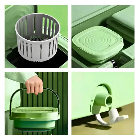 Lavadora Portátil Plegable 8L