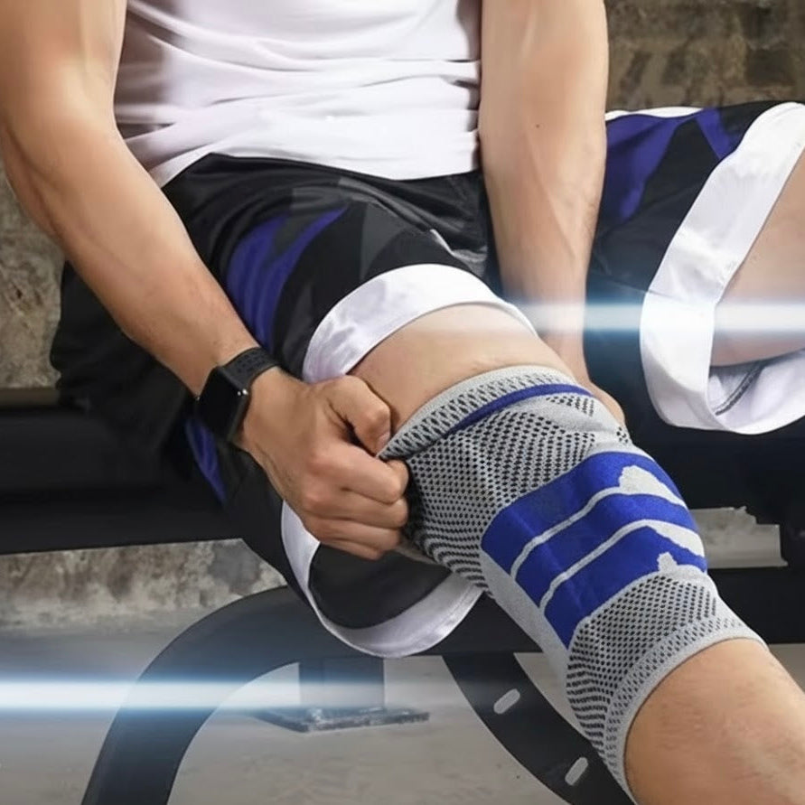 Rodillera 3D con Almohadilla — Soporte Deportivo de Alto Rendimiento (Talla Única)